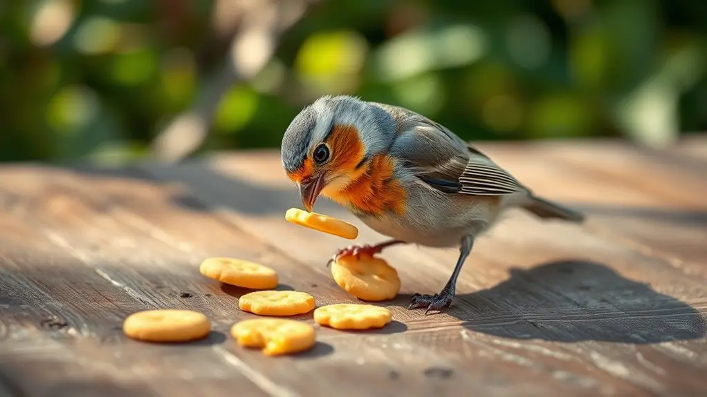 limit crackers to infrequent treats