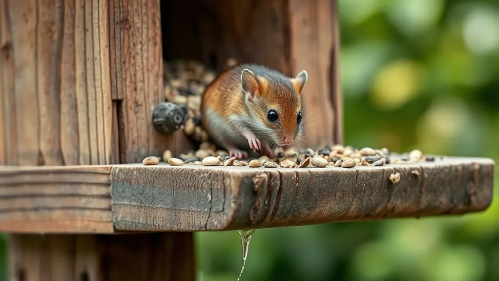 mice contaminate bird supplies