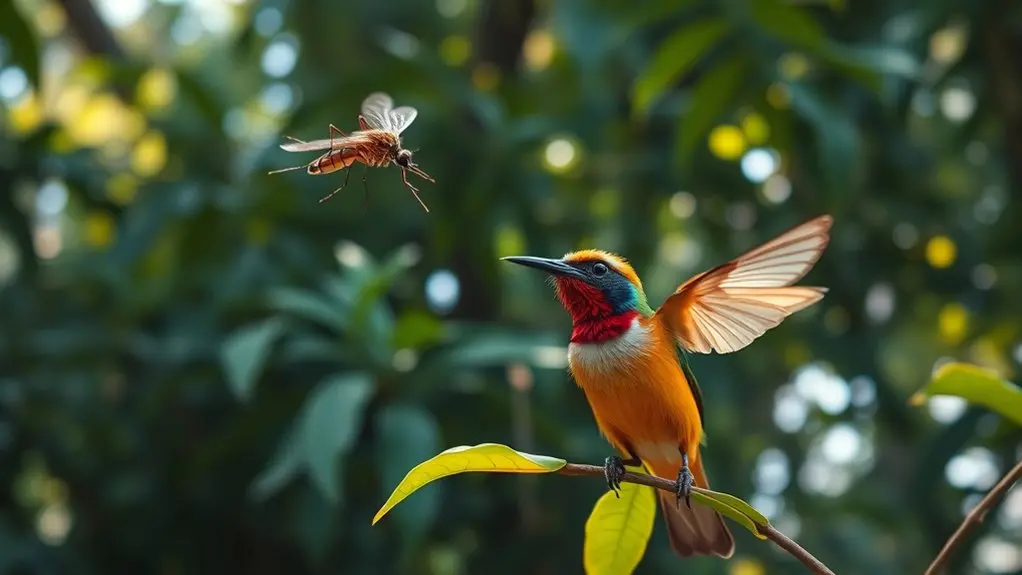 mosquitoes transmit avian malaria