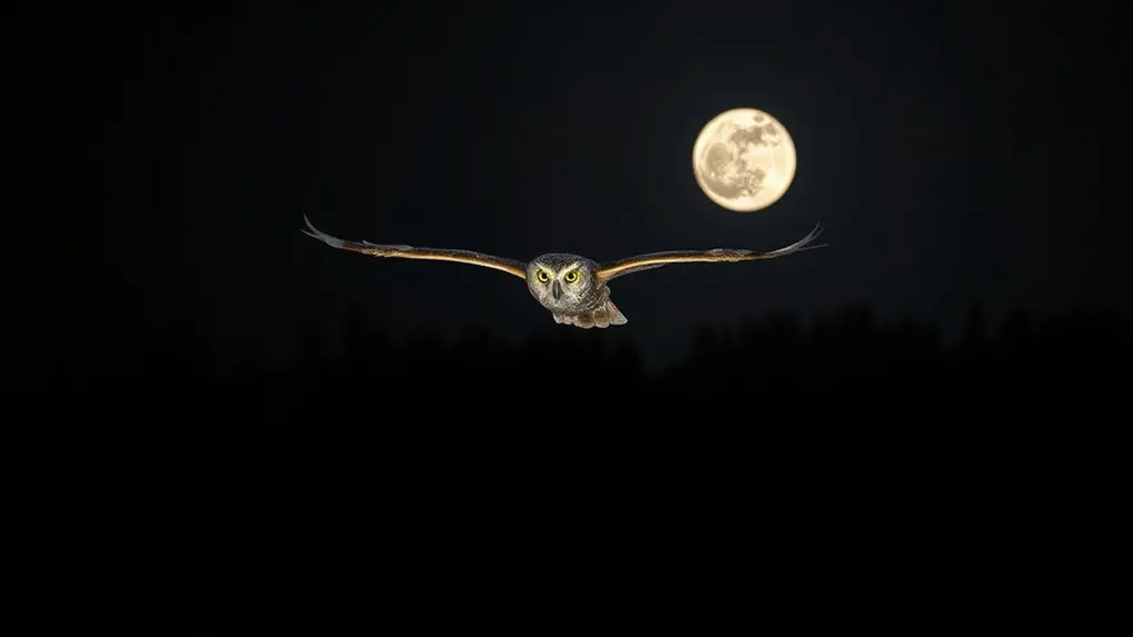 nocturnal flight adaptations