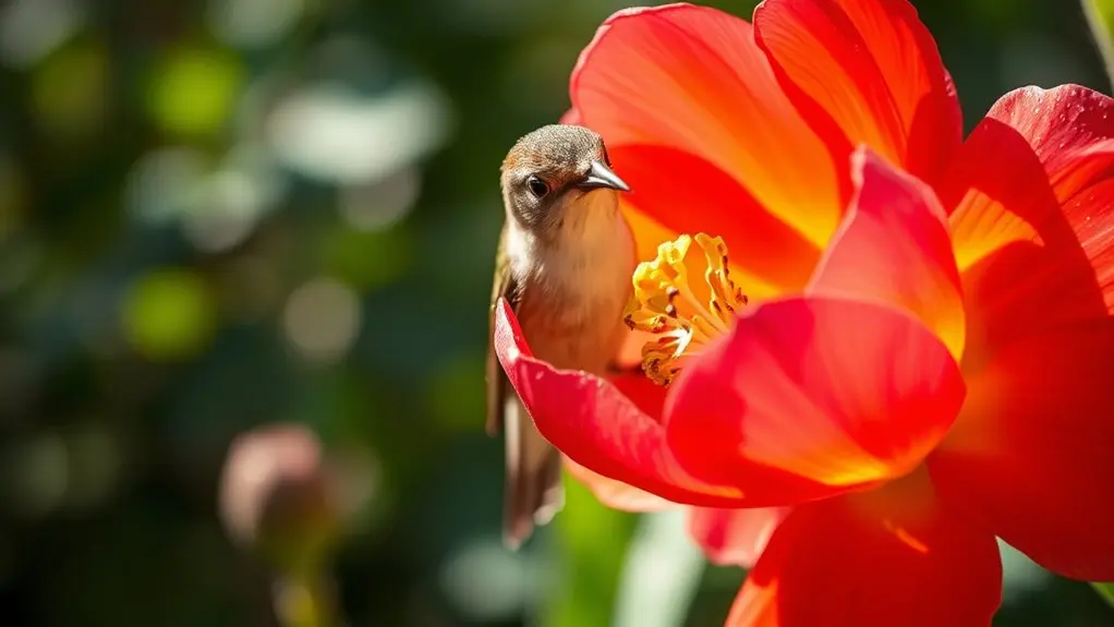non toxic native bird flowers