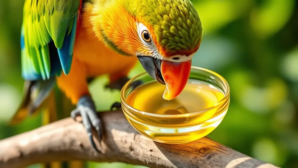olive oil benefits birds