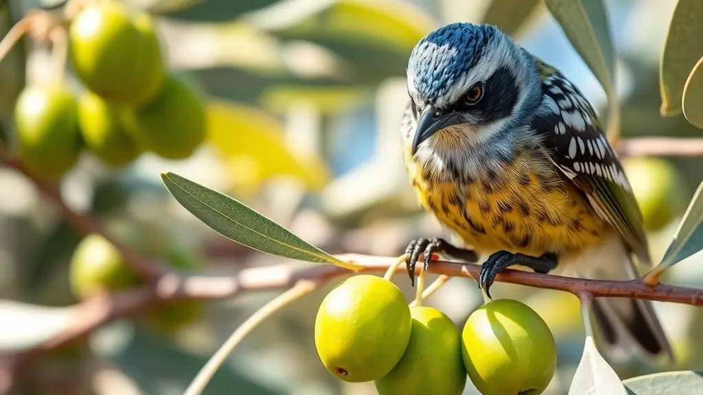 olives are bird safe in moderation