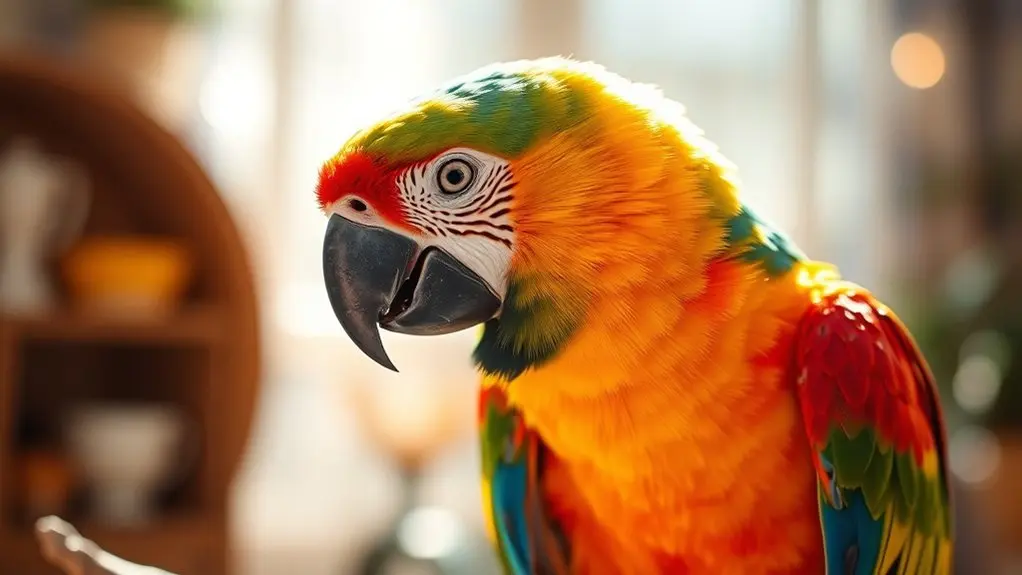 parrot seizures causes and signs