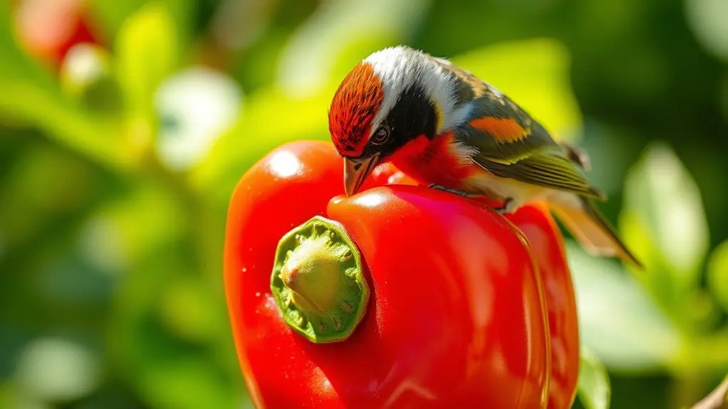 peppers boost bird health