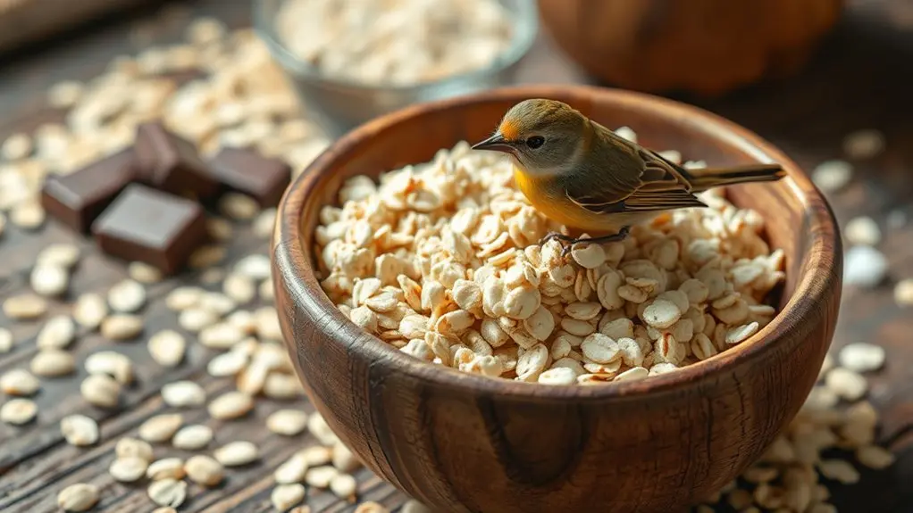 plain oats no additives