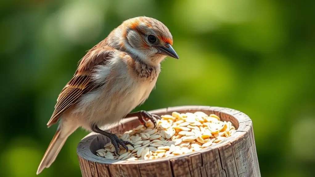 plain oats support bird health
