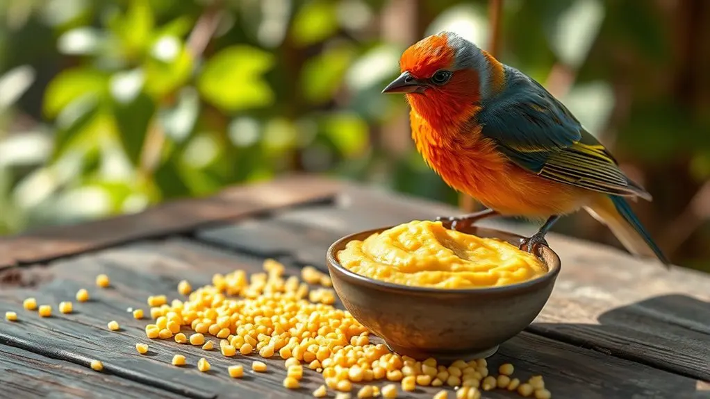polenta s impact on bird health