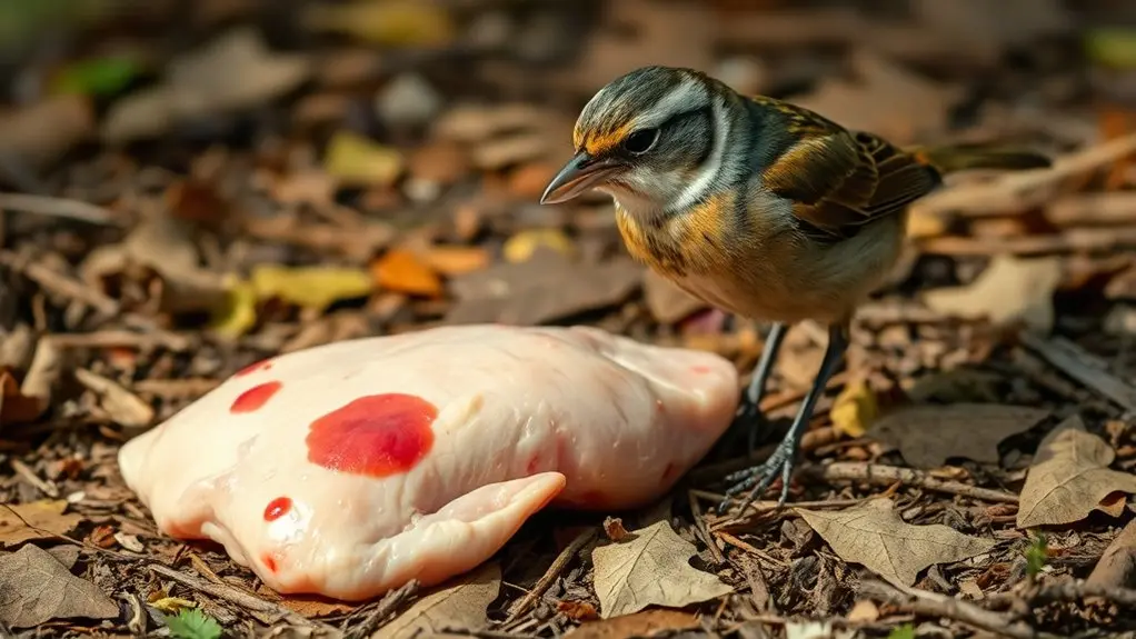 raw chicken spreads disease