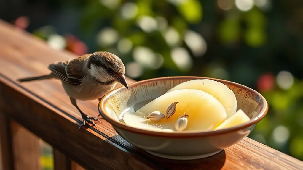 rinse seeds for bird health