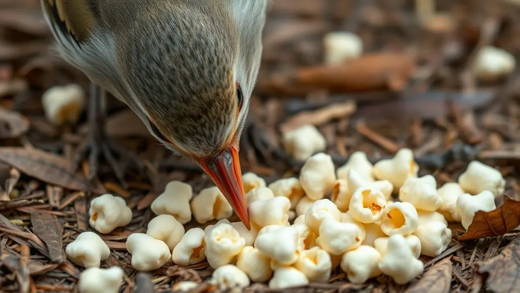 risks of feeding popcorn
