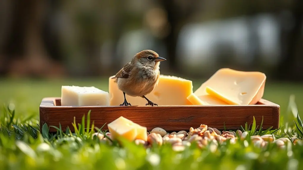 safe fats for birds