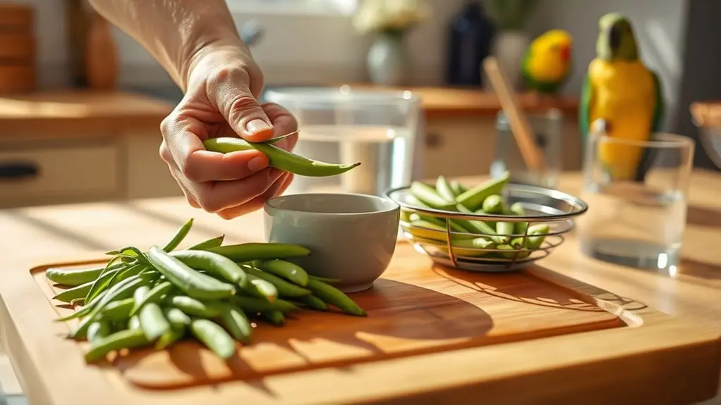 safe green bean preparation
