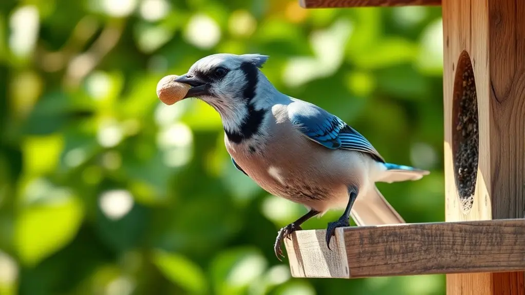 safe natural bird feeding