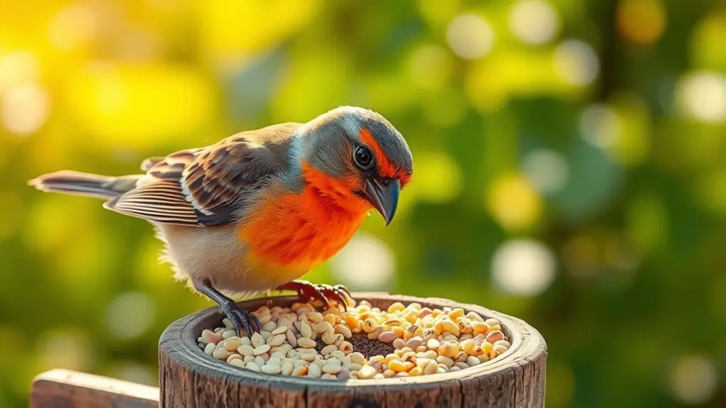 safe nutritious bird seeds