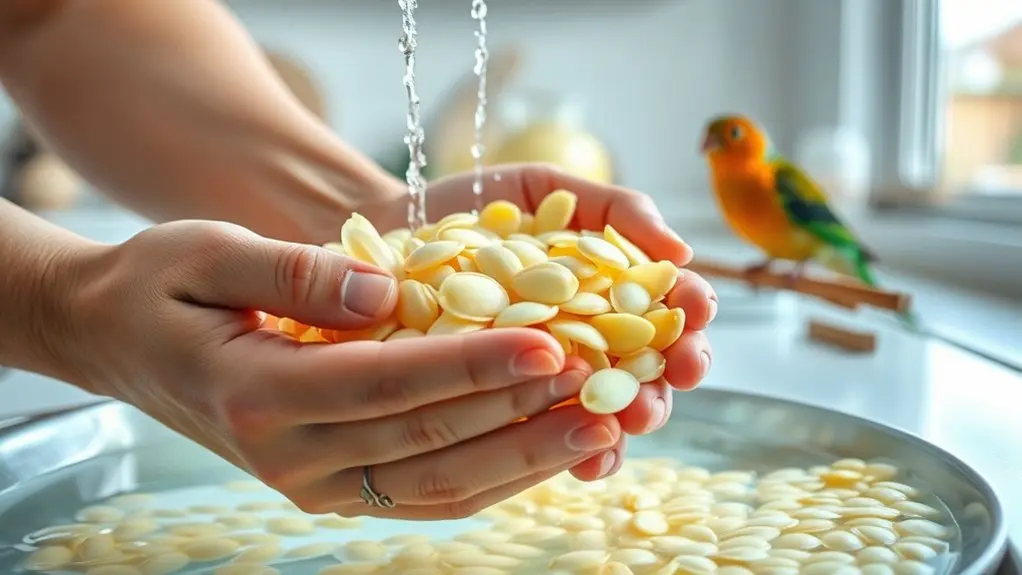 safe prepared bird treats