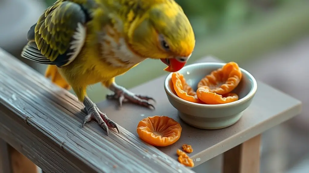 signs of distress in birds