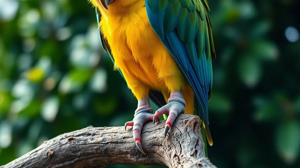 signs of parrot arthritis