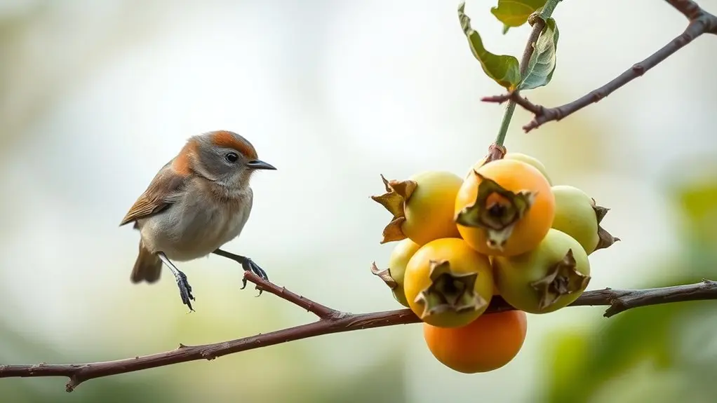 unripe persimmons cause blockages