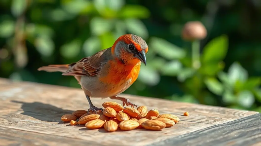 unsalted unseasoned moderate almonds